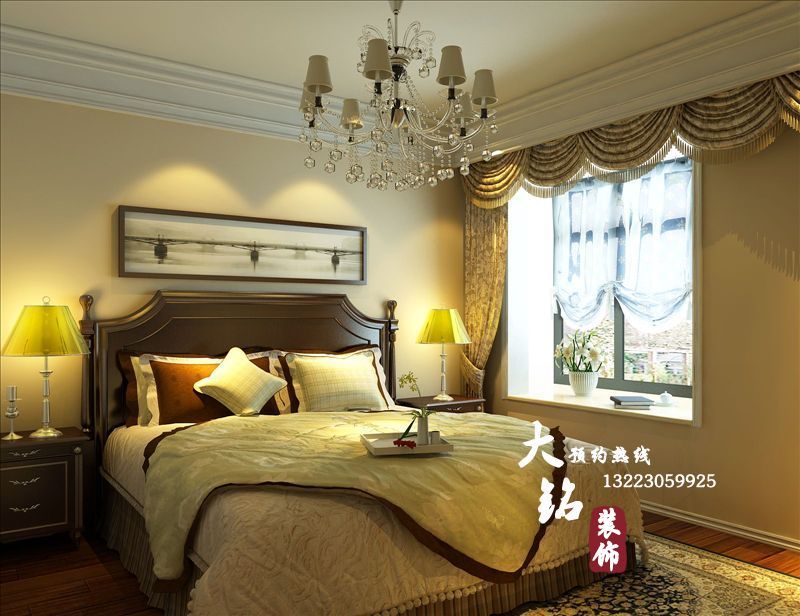 欧式 三居 卧室图片来自用户2746953981在【高清】简欧风格家庭装修