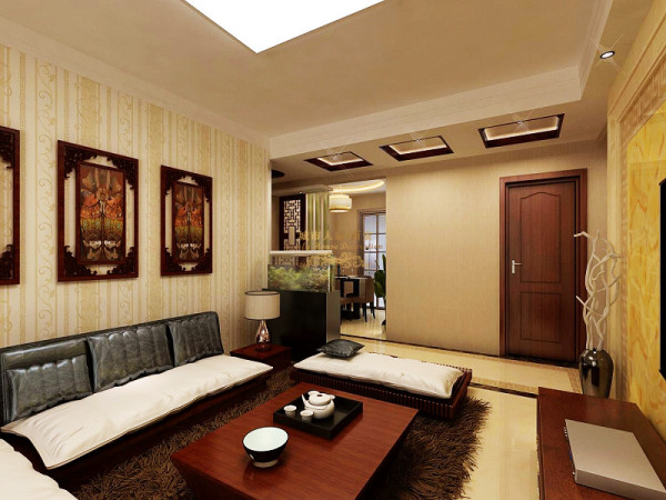 中式 三居 客厅 中年人装修 沉稳 客厅图片来自西安城市人家装饰王凯