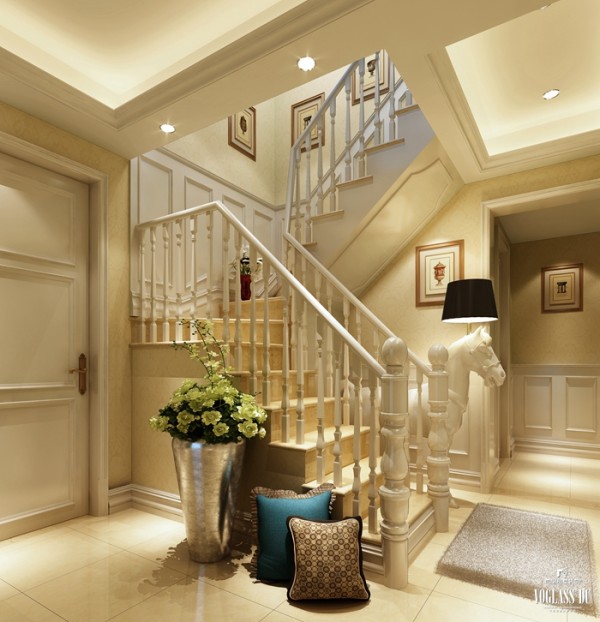 别墅 楼梯图片来自尚层别墅设计在城投鹿港经典高端别墅设计的分享