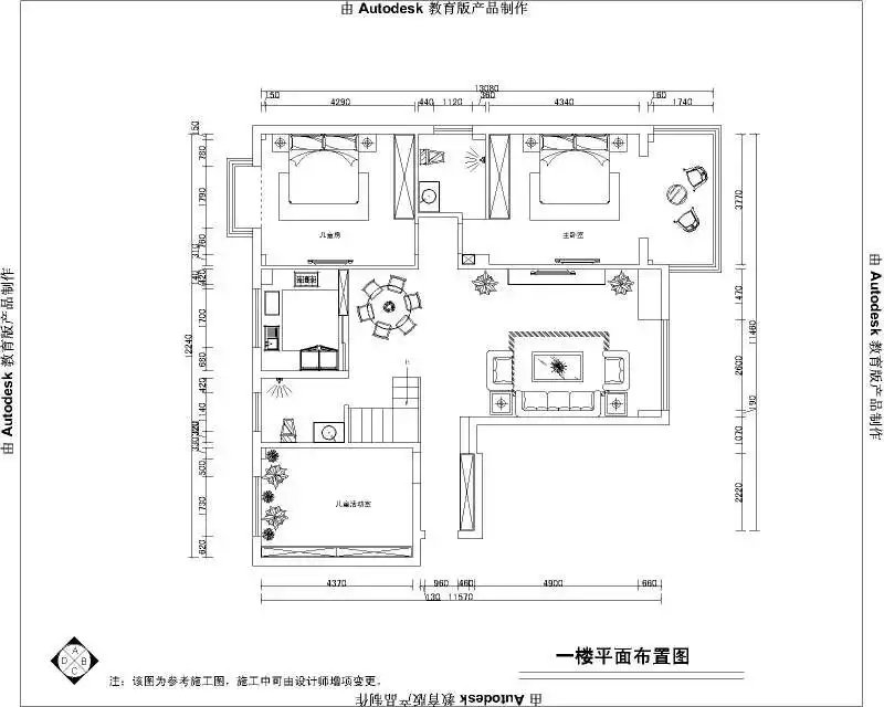 欧式 别墅 户型图图片来自郑州最好的装修公司-河南超凡在南阳欧式