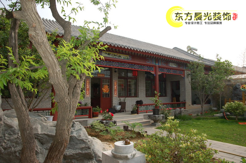 以下为公司实际案例展示: 工程名称: 怀柔溪谷风情6区李先生家四合院