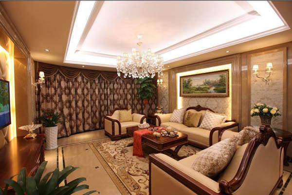 三居 客厅图片来自北京大成日盛装饰设计在新古典 三居室 大成装修