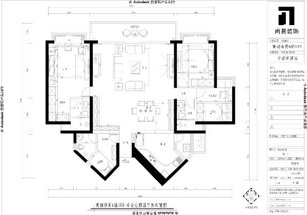 欧式 古典 户型图图片来自深圳市尚易装饰在黄埔雅苑的分享