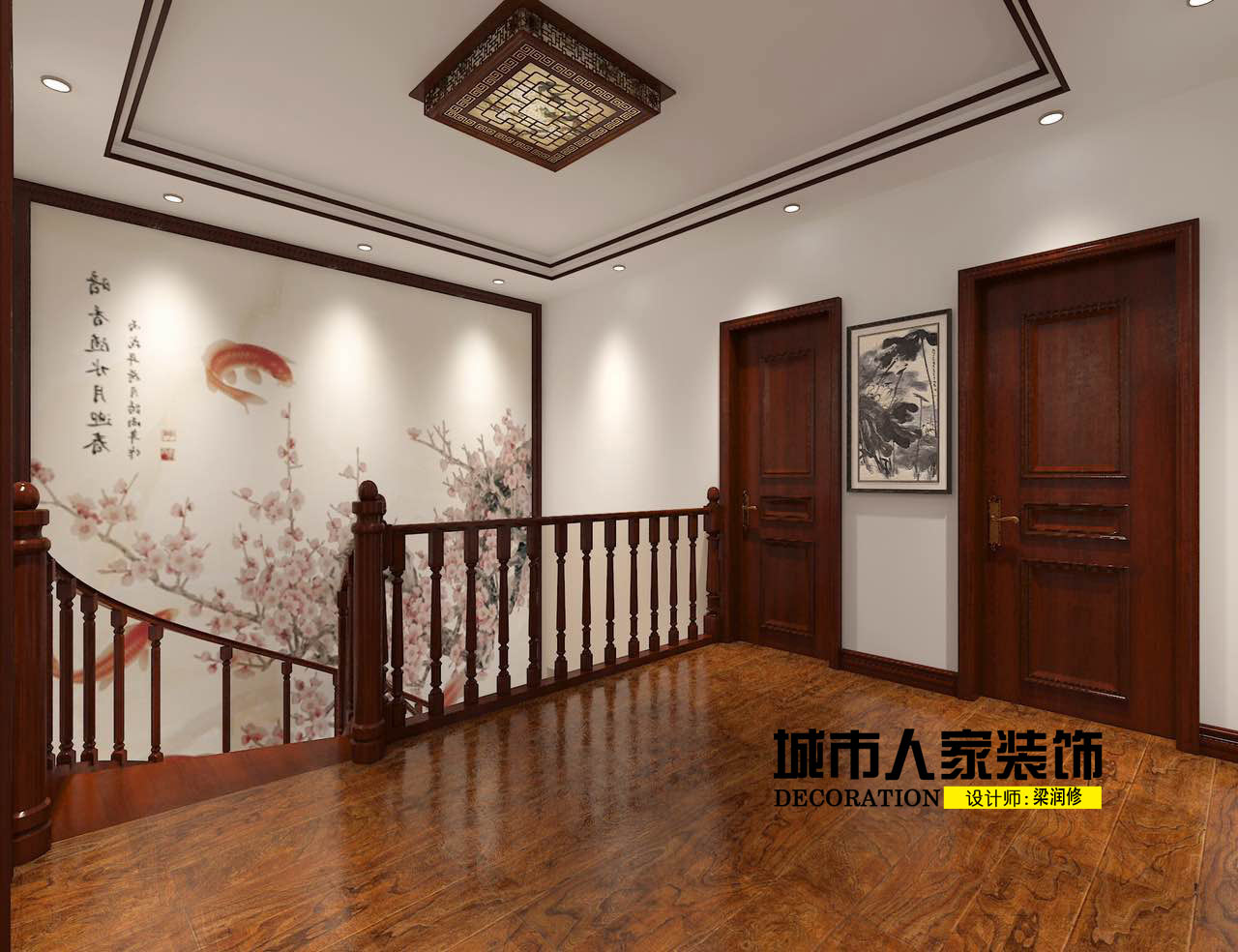 莱山装修金海岸花园复式旧房改造-烟台城市人家设计师梁润修