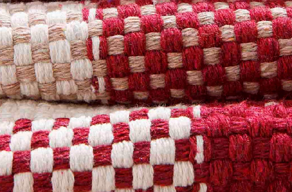 手工舊毛線編織地毯做法