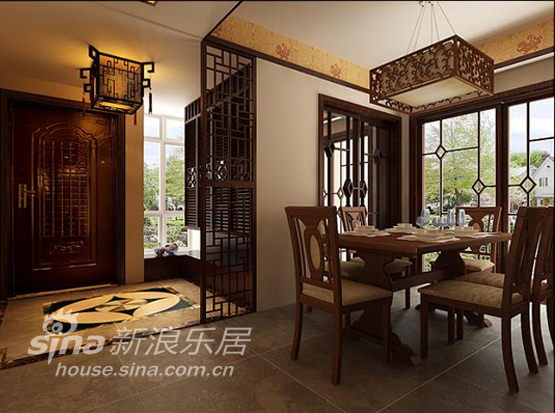 中式 二居 餐厅图片来自用户2757926655在奥林官邸 精彩中式65的分享