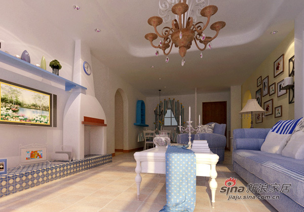 地中海 二居 客厅图片来自用户2756243717在清新地中海29的分享