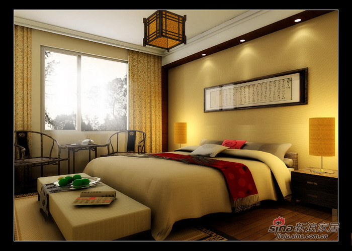 简约 三居 卧室图片来自用户2738845145在清江山水12的分享