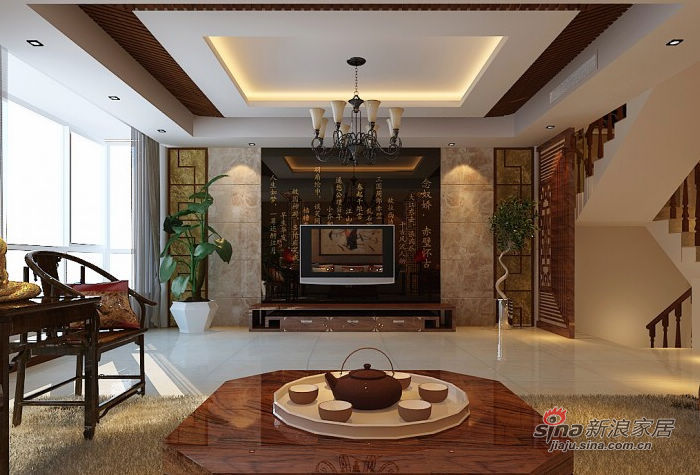 简约 一居 客厅图片来自用户2739153147在中国古典美宅 15万让家“穿越时空”19的分享