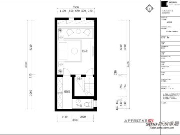 300㎡顺义龙湾和院B2户型四居简欧设计风格68