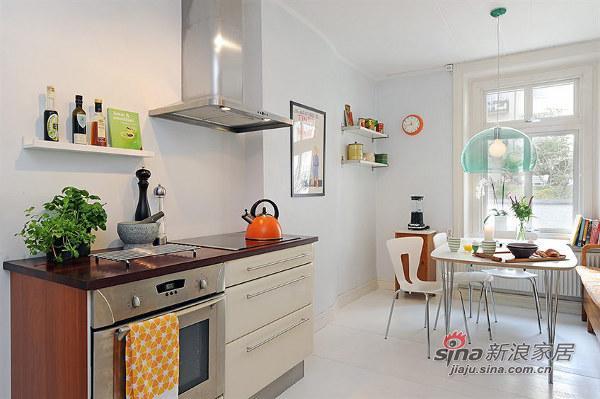 欧式 三居 厨房图片来自用户2757317061在北欧风格公寓 优雅而精致27的分享