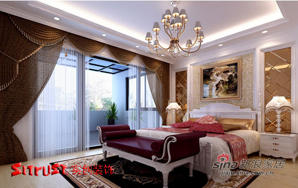 欧式 别墅 客厅图片来自用户2746869241在17万元演绎280平米的奢华欧式12的分享
