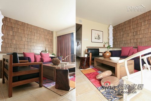 中式 三居 客厅图片来自用户1907658205在7万装123平中式淡雅新婚居72的分享