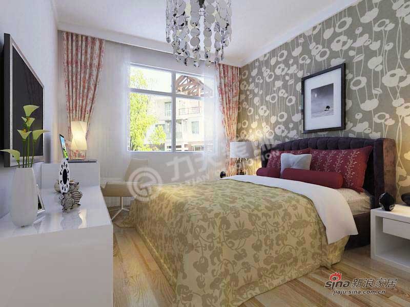现代 二居 卧室 公主房图片来自阳光力天装饰在亚泰澜-两室两厅一厨一卫-现代风格44的分享