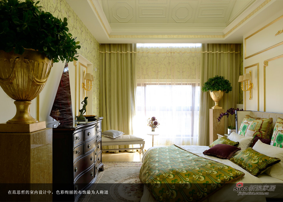 欧式 别墅 卧室图片来自用户2557013183在北京万通亚运新新示范别墅51的分享