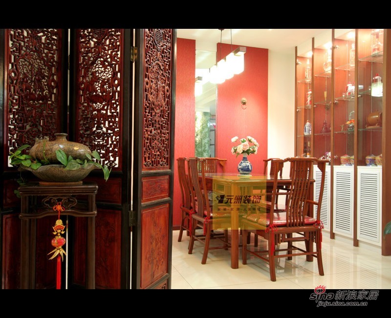 中式 三居 餐厅图片来自用户1907659705在古典中式94的分享