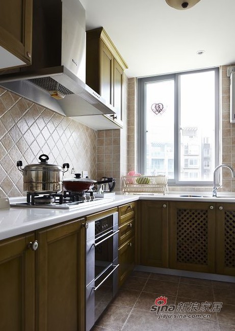 地中海 公寓 厨房图片来自用户2757320995在30W装230平米地中海田园中式混搭家63的分享