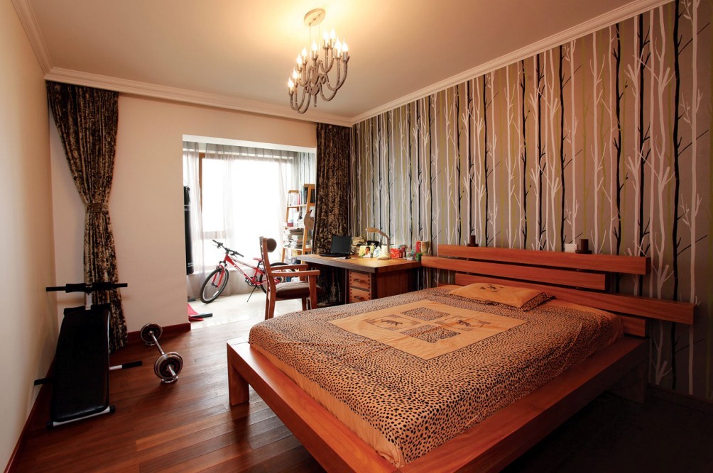 中式 别墅 卧室图片来自用户1907696363在300平 温馨舒适家89的分享