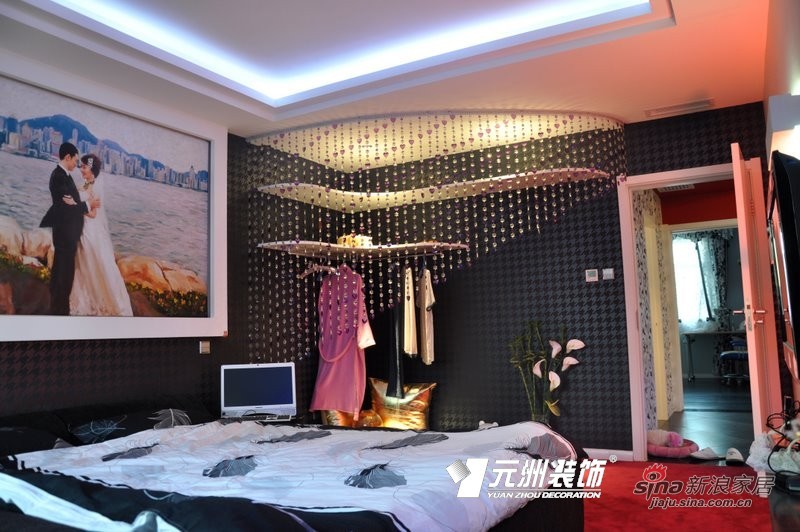 简约 二居 卧室图片来自用户2738093703在小年轻打造85平米现代简约风19的分享