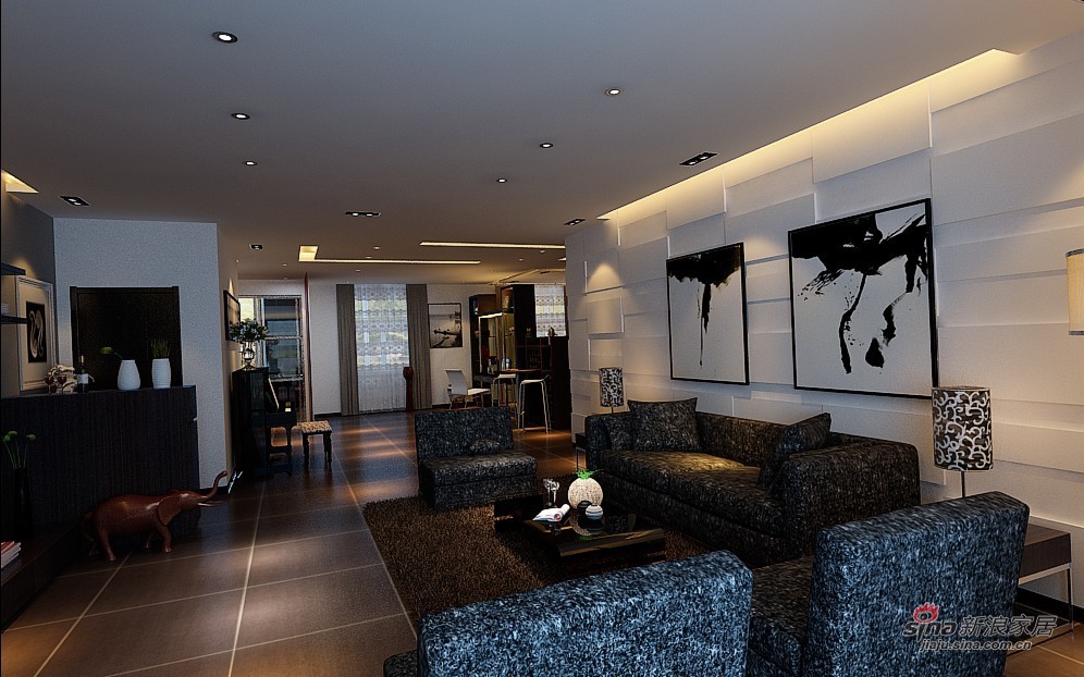 简约 三居 客厅图片来自用户2737786973在120平3居室后现代设计42的分享