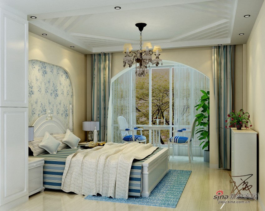 简约 一居 客厅图片来自用户2737782783在50平米的地中海老房设计83的分享