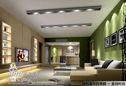 其他 别墅 客厅图片来自用户2558757937在深圳春华四季园示范单位11的分享
