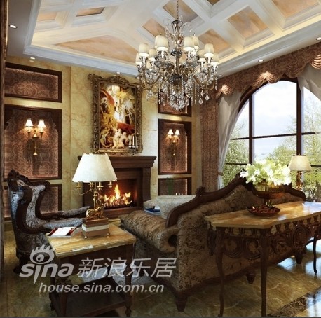 其他 别墅 客厅图片来自用户2558757937在上海韵家装潢——美式60的分享