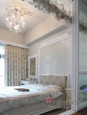 田园 二居 卧室图片来自用户2737791853在房高4米7做成阁楼婚房真漂亮·混搭田园风格40的分享