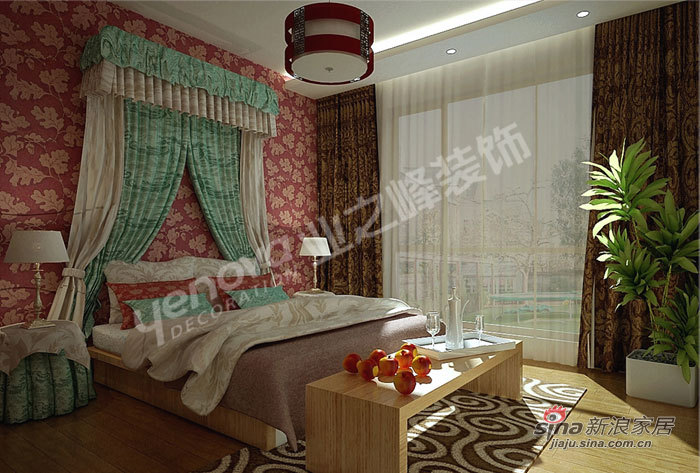 中式 四居 客厅图片来自用户1907659705在新中式风格4居59的分享