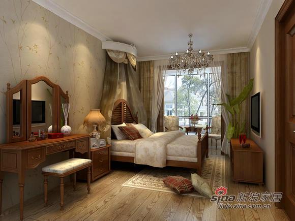 中式 二居 客厅图片来自用户1907659705在美式混搭实用美装2居55的分享