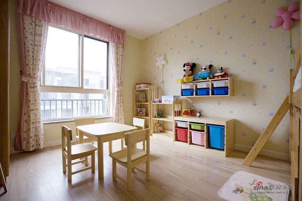 地中海 复式 儿童房图片来自用户2756243717在【高清】150平纯美地中海复式空间54的分享