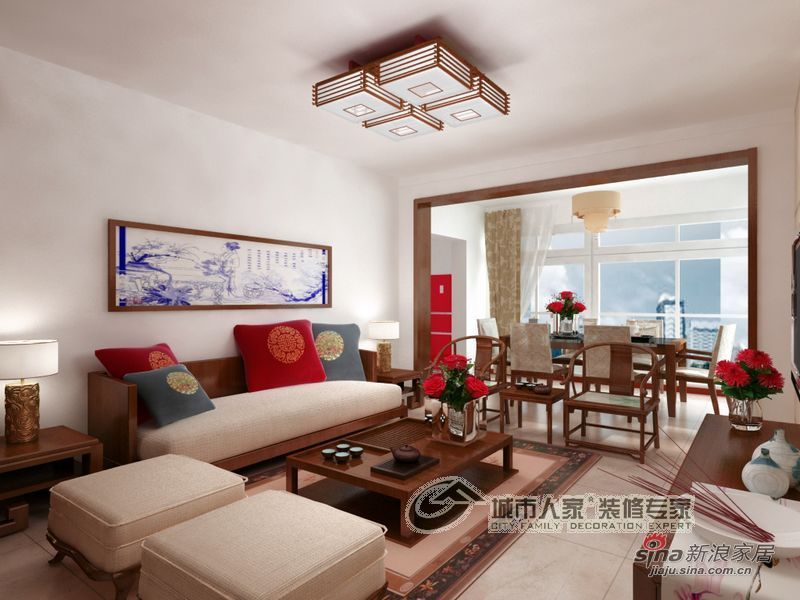 中式 三居 客厅图片来自用户1907696363在钻石山中式风格98的分享