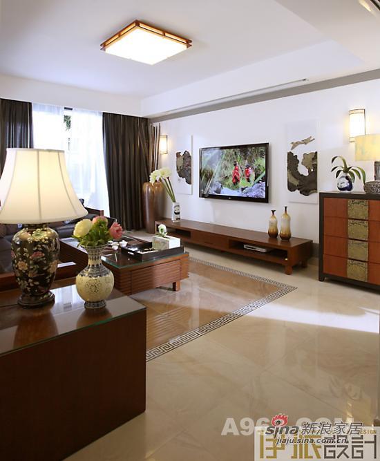 中式 一居 客厅图片来自用户1907696363在中国风的优雅设计营造闲适心情82的分享