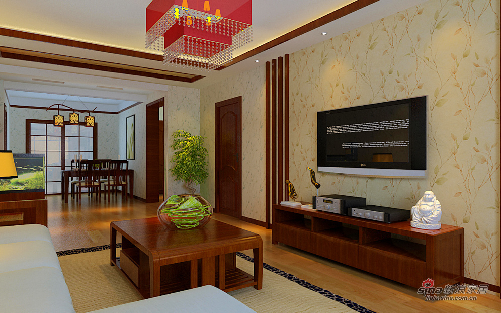 中式 三居 客厅图片来自用户1907659705在新中式—一个宁静的港湾83的分享