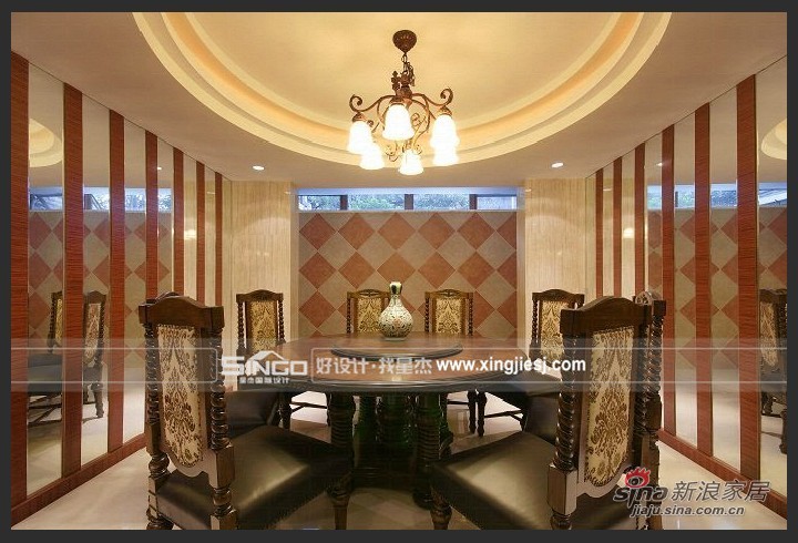 简约 别墅 餐厅图片来自用户2737950087在中式儒雅与西式奢华完美融合70的分享