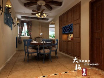 150平米住宅地中海风格设计65
