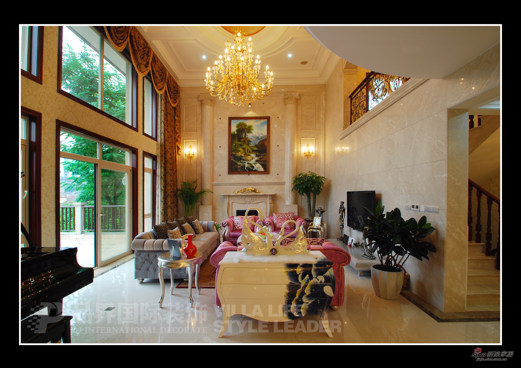 欧式 别墅 客厅图片来自用户2757317061在【高清】330平天伦庄园欧式风格96的分享