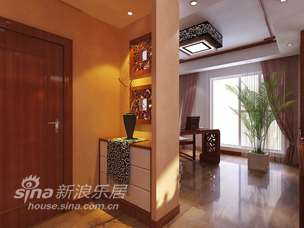 中式 三居 客厅图片来自用户2757926655在金隅万科 新中式风格96的分享