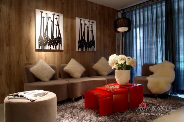 简约 二居 客厅图片来自用户2556216825在华润二十四城89平米69的分享