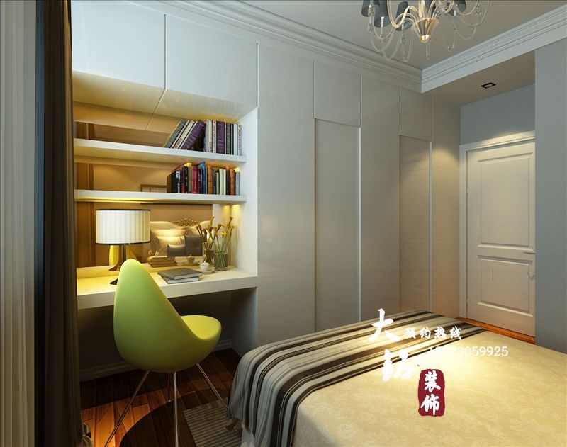 欧式 三居 卧室图片来自用户2772873991在正商新蓝钻小区简欧式住宅设计92的分享