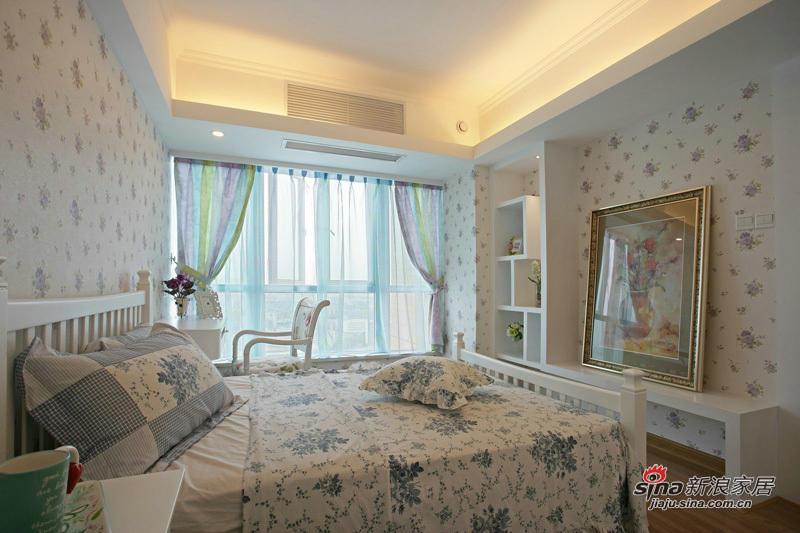 田园 三居 卧室图片来自用户2737791853在中海城120平时尚田园高雅三居54的分享