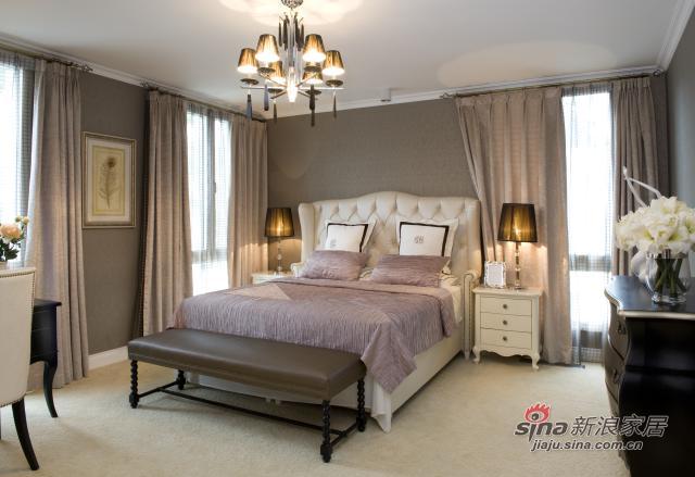 欧式 别墅 卧室图片来自用户2746869241在品质230平光影时尚混搭温馨91的分享