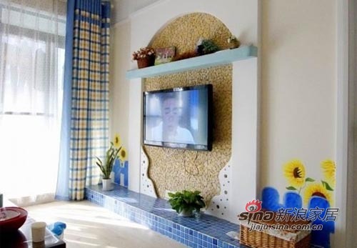 地中海 二居 客厅图片来自用户2757320995在9万元打造90平浪漫爱琴海之家63的分享