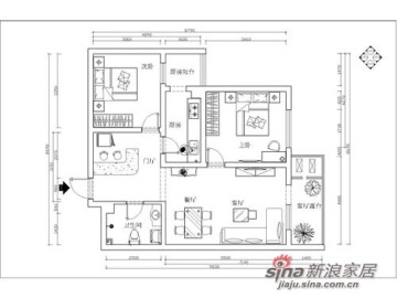 115简约两居色彩美家32