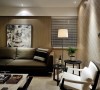 简约舒适客厅沙发，温馨，时尚，精美灯具，