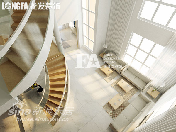 简约 别墅 楼梯图片来自用户2558728947在公司总裁自建520平 极简中的奢华21的分享