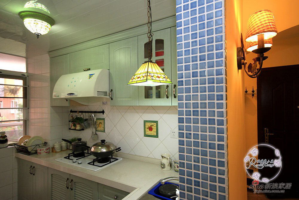 田园 公寓 厨房图片来自用户2557006183在88平米花费16万 英式明亮温馨装修风格47的分享