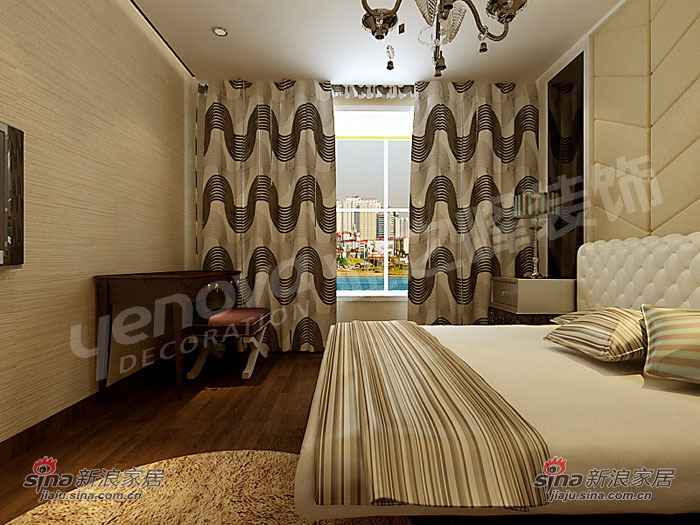 简约 一居 卧室图片来自用户2739378857在丰富大气的混搭风格设计85的分享