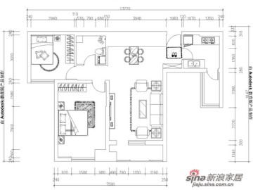 107平米极简两居大气风83