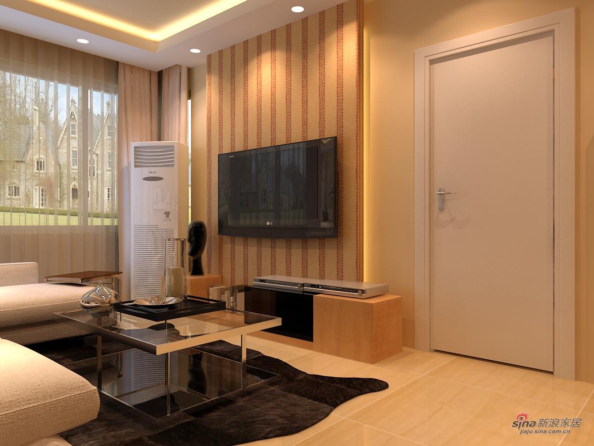 简约 二居 客厅图片来自用户2737786973在天津实创装饰--莱茵小镇86的分享